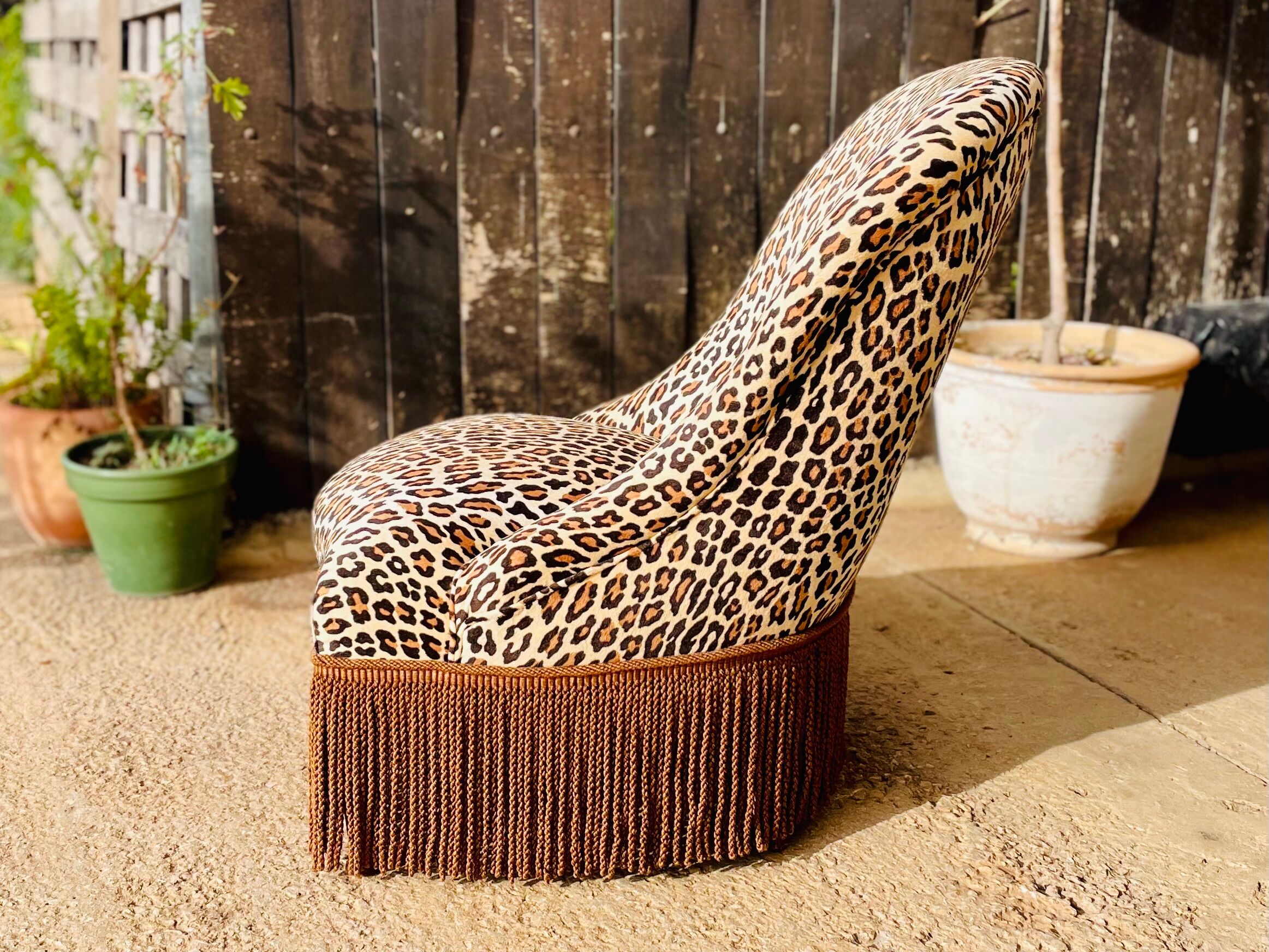 Leopard Toad Armchair