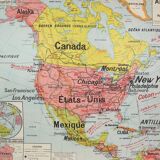 Vidal-Lablache - North America map