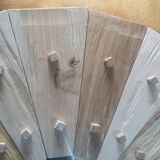 60cm solid wood mirror