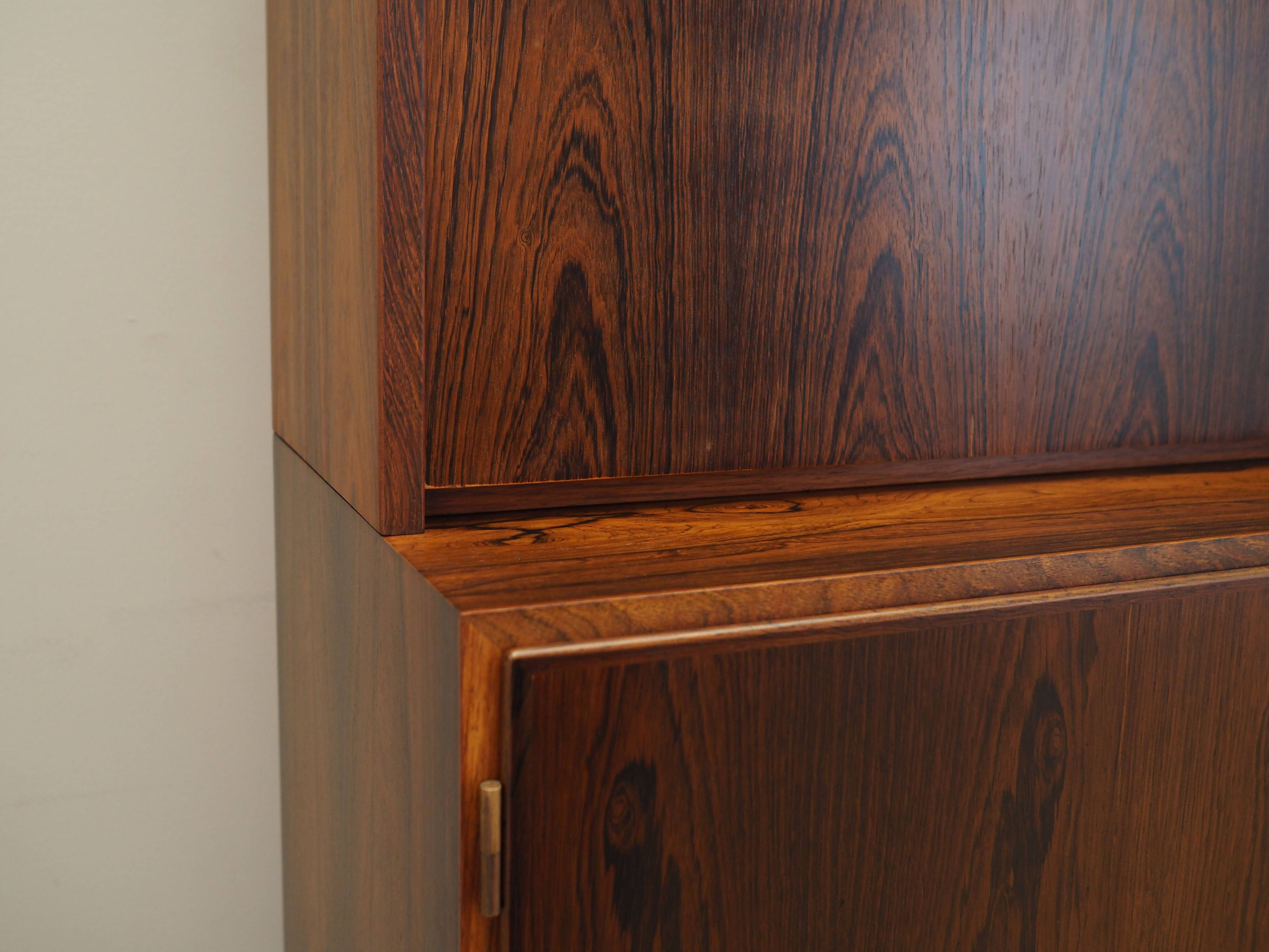 Rosewood bookcase, Danish design, 1970s, designer: Carlo Jensen, production