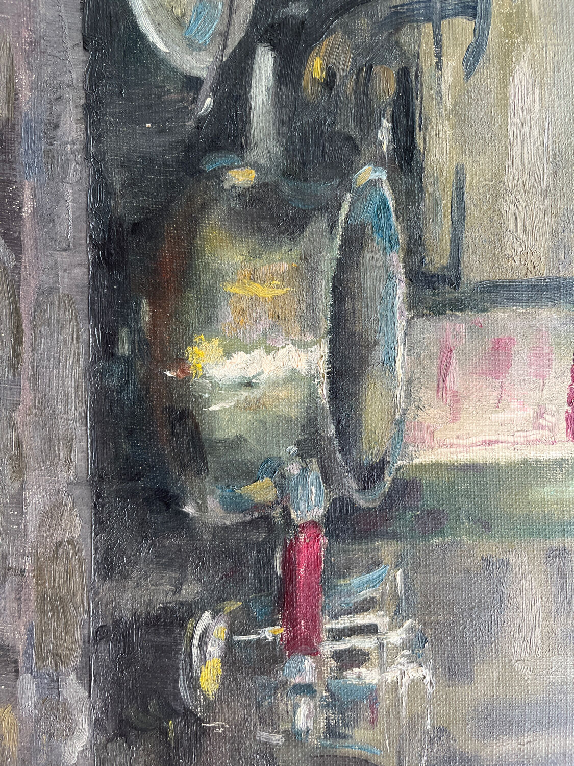 Still life oil on canvas