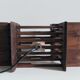 Vintage solid teak lamp