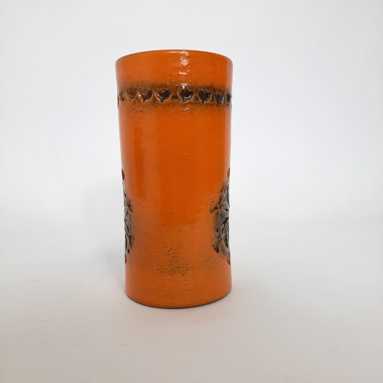 Bitossi vase, design Aldo Londi, seville decoration, 1960s
