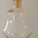 Carafe ocre jaune ambré