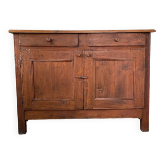 Jam cupboard, folk art furniture, oak, 19th century