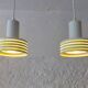 Set of 2 danish lamps, 1980s