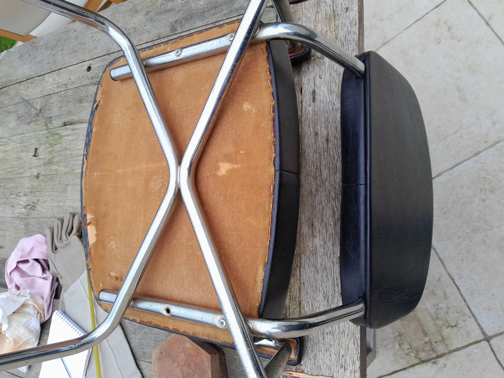 Vintage Italian design office chair