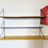 Dutch Wall Unit in Metal by Tjerk Rijenga for Pilastro, 1960s
