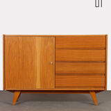 Vintage oak chest of drawers by Jiri Jiroutek model U-458 1960