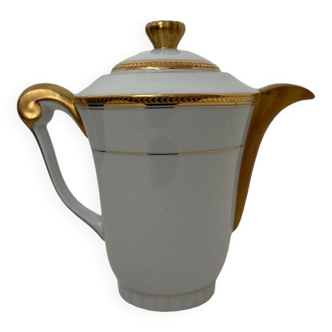 Fine Limoges porcelain teapot