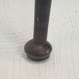 Set of 4 Italian Metal Dining Chairs, 1960's