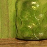 Carafe vintage en verre style empoli