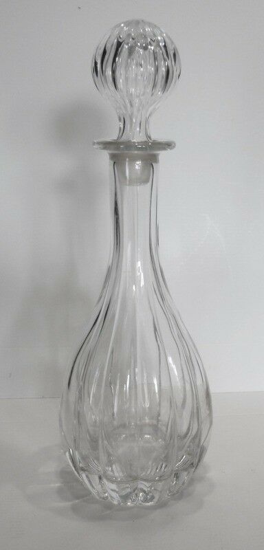 Old crystal carafe