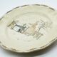 Lot of 2 plates Sarreguemines children Richard