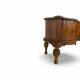 Console, petinuse italienne, années 1920