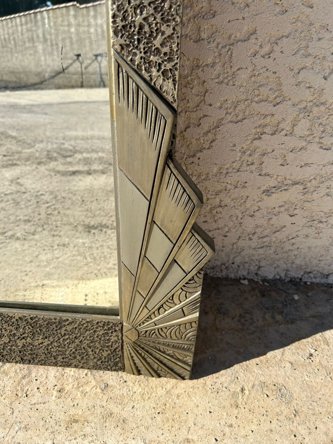 Miroir art déco, 137x87 cm