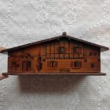 Wooden chalet box
