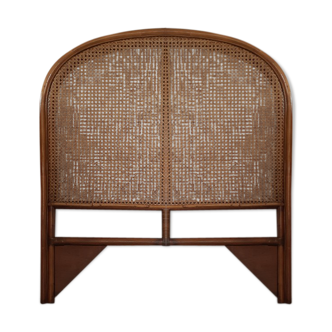 Headboard in rattan and caning