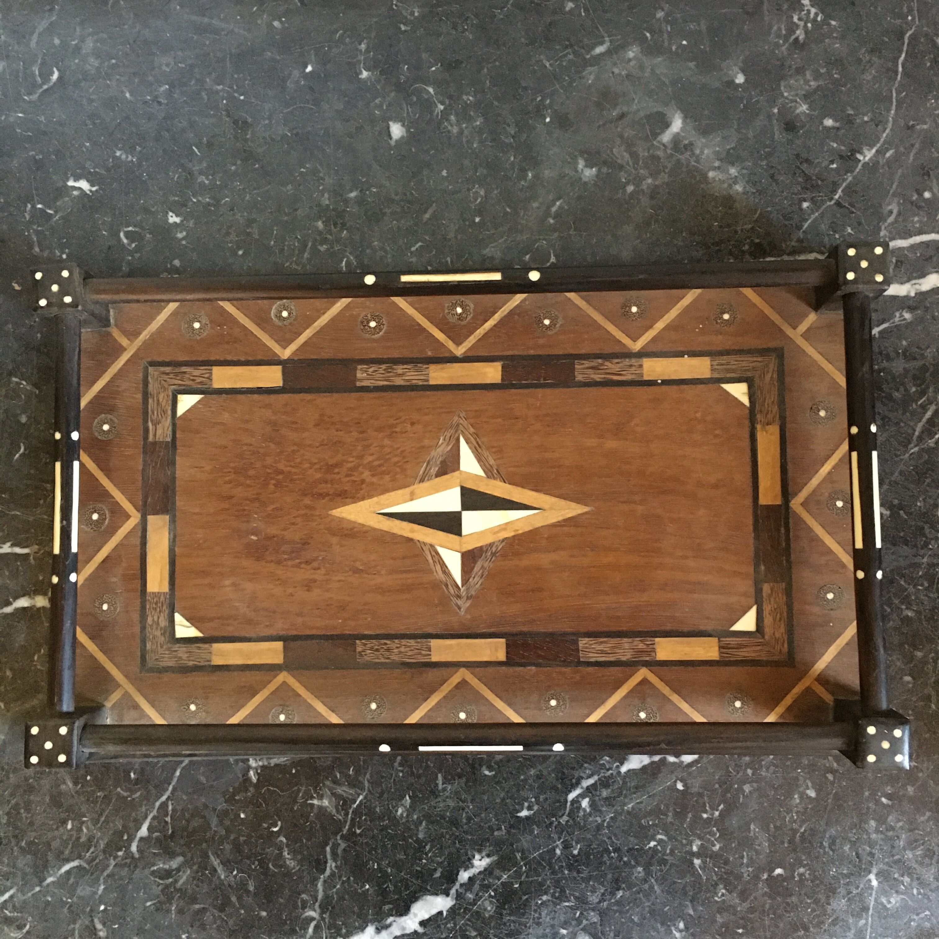 Art Deco rosewood service tray  1930