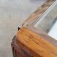 Shop counter display cabinet with old drawers, 1900s