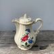 Digoin ceramic teapot with flowers