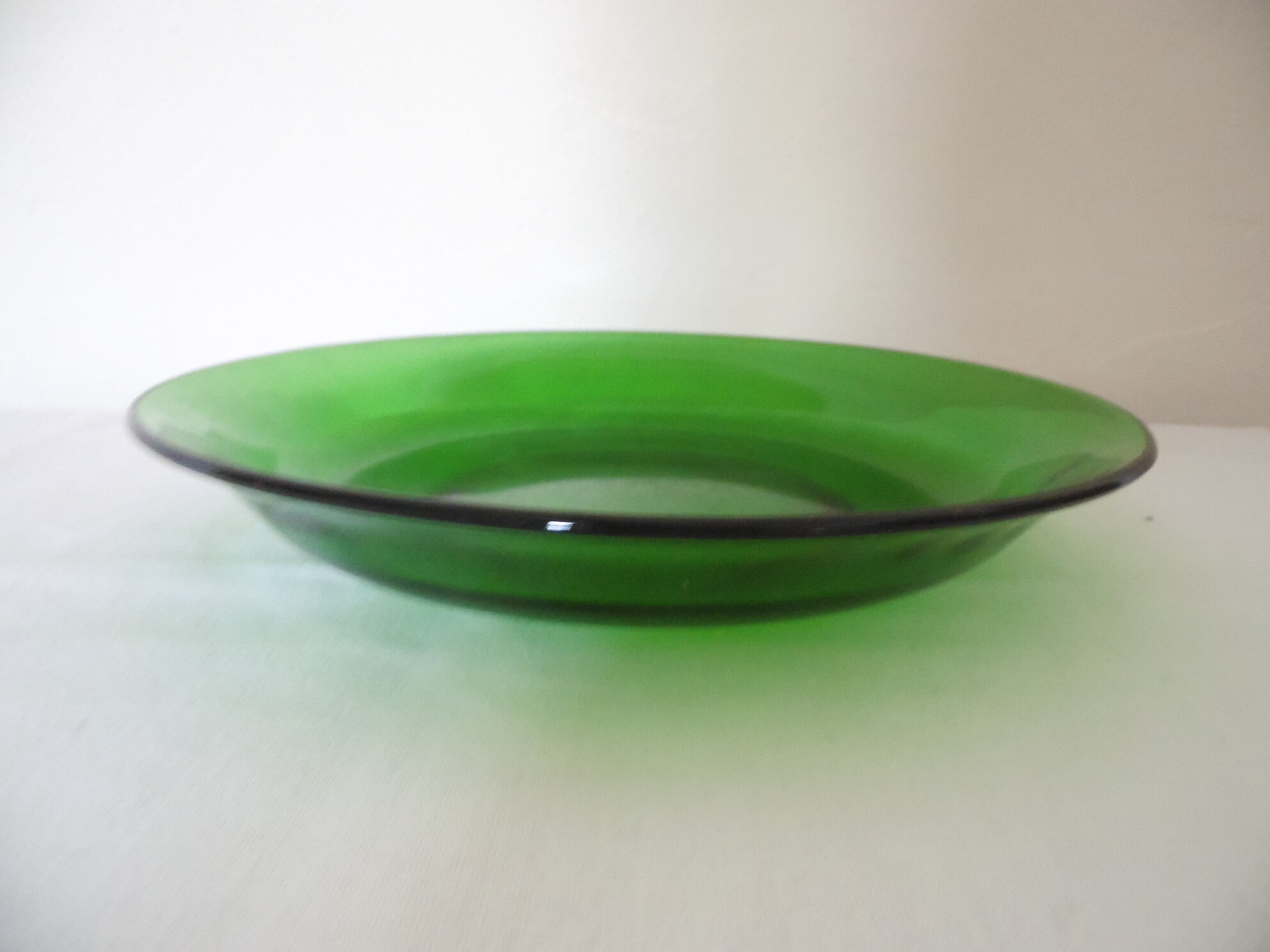 Service 19 pieces Vereco vert transparent