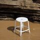 Tabouret H45 Nicolle blanc signalisation Ral 9003