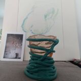 Vase Fish Design Italy – model Pompitu II – resin – postmodern design