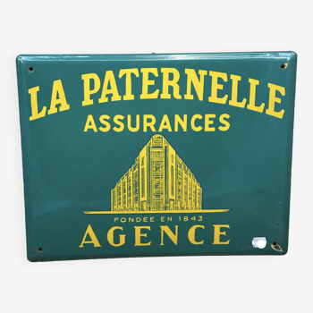 Plaque La Paternale Assurances