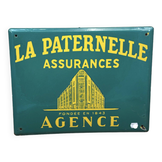 Plaque La Paternale Assurances