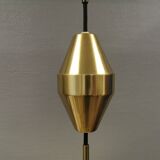 Hanging lamp by Fritz Schlegel for Lyfa Denmark, solid brass, model P295