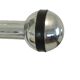 Vintage Chrome Standing Coat Rack Space Age Design 1970s