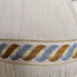Vintage Moustiers earthenware lamp