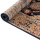 160x230 cm Mota black oriental carpet