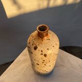 Vintage speckled stoneware vase