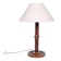 Lampe de table vintage en bois des années 60