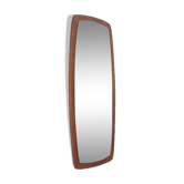 Miroir teck vintage retro années 60