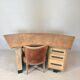 Art deco desk and armchair