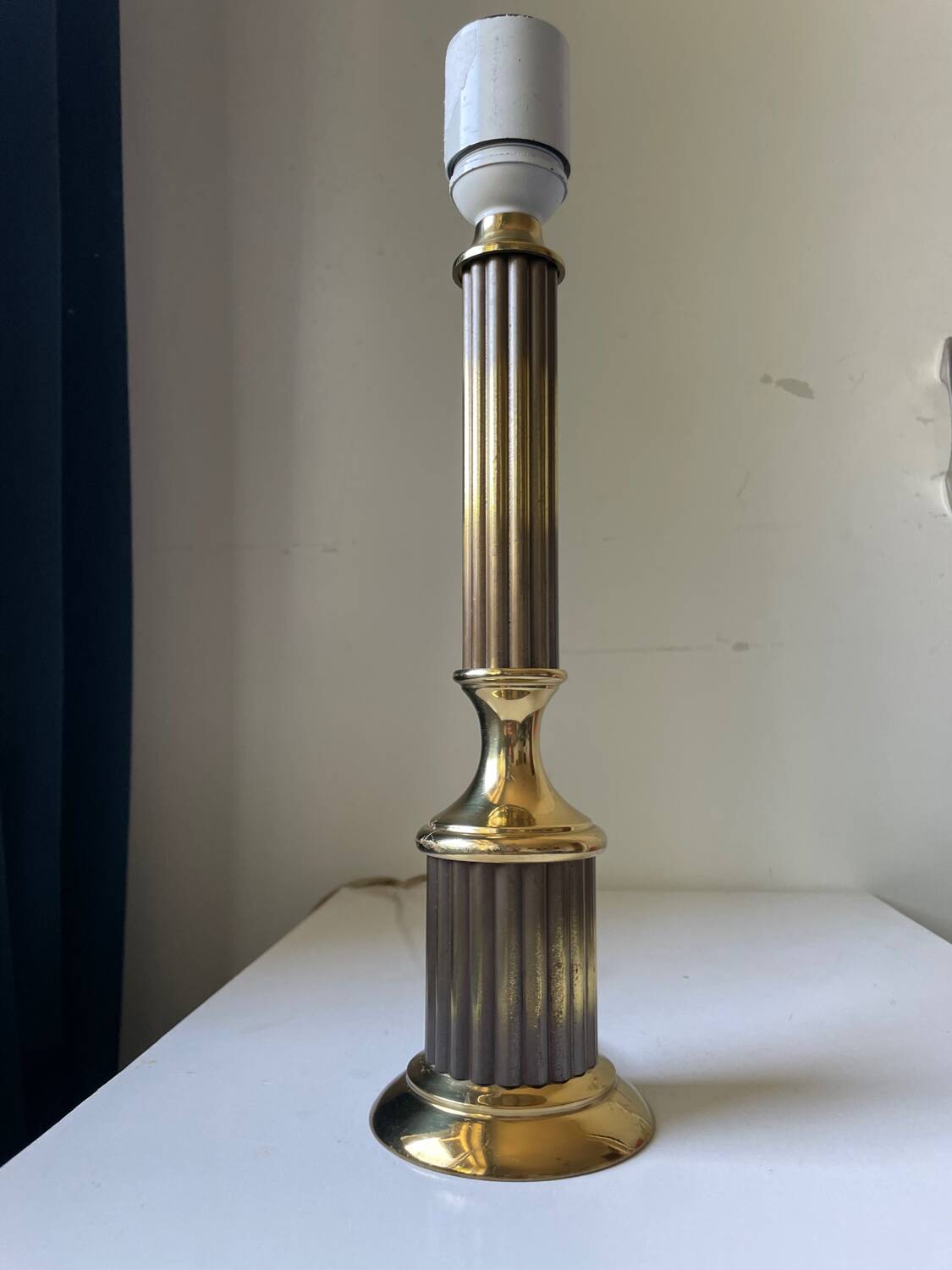 Vintage art deco style lampbase   height 32  cm