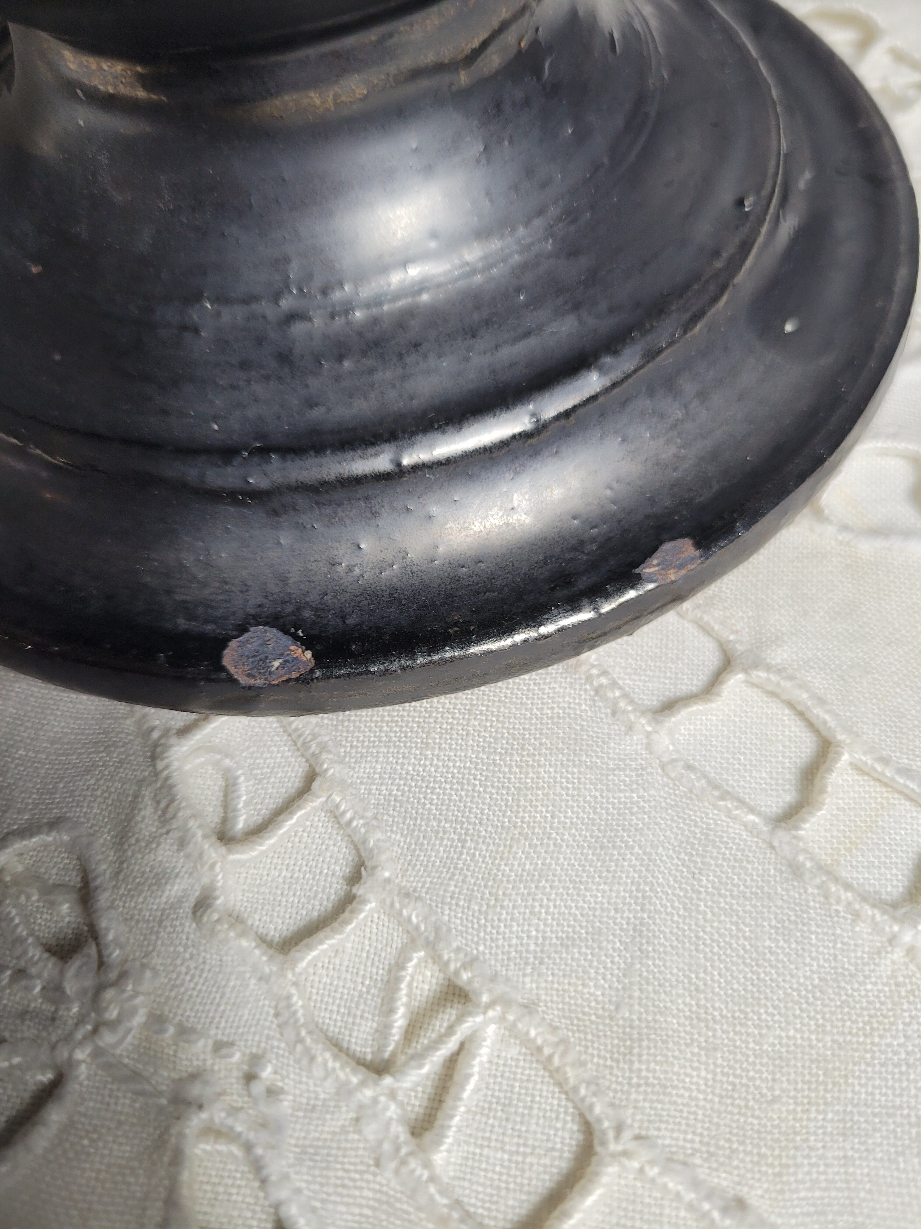 Jean Marais terracotta candlestick cup