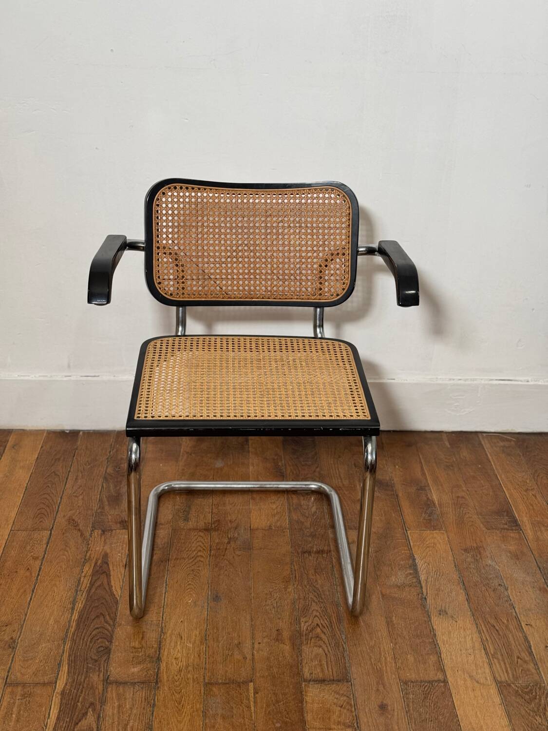 Fauteuil B64 noir Marcel breuer Made in Italy