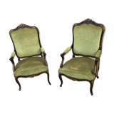 Pair of armchairs