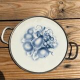 Art Nouveau cake tray/plate. Iron handles/rings