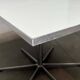 Mid-Century Modern Danish Minimalist Table by Piet Hein, Bruno Mathsson, Arne Jacobsen for Fritz Hansen, 1980s, 1984