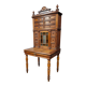Napoleon III period tiered happiness of the day desk in pine circa 1880