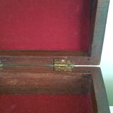 Wooden and brass box