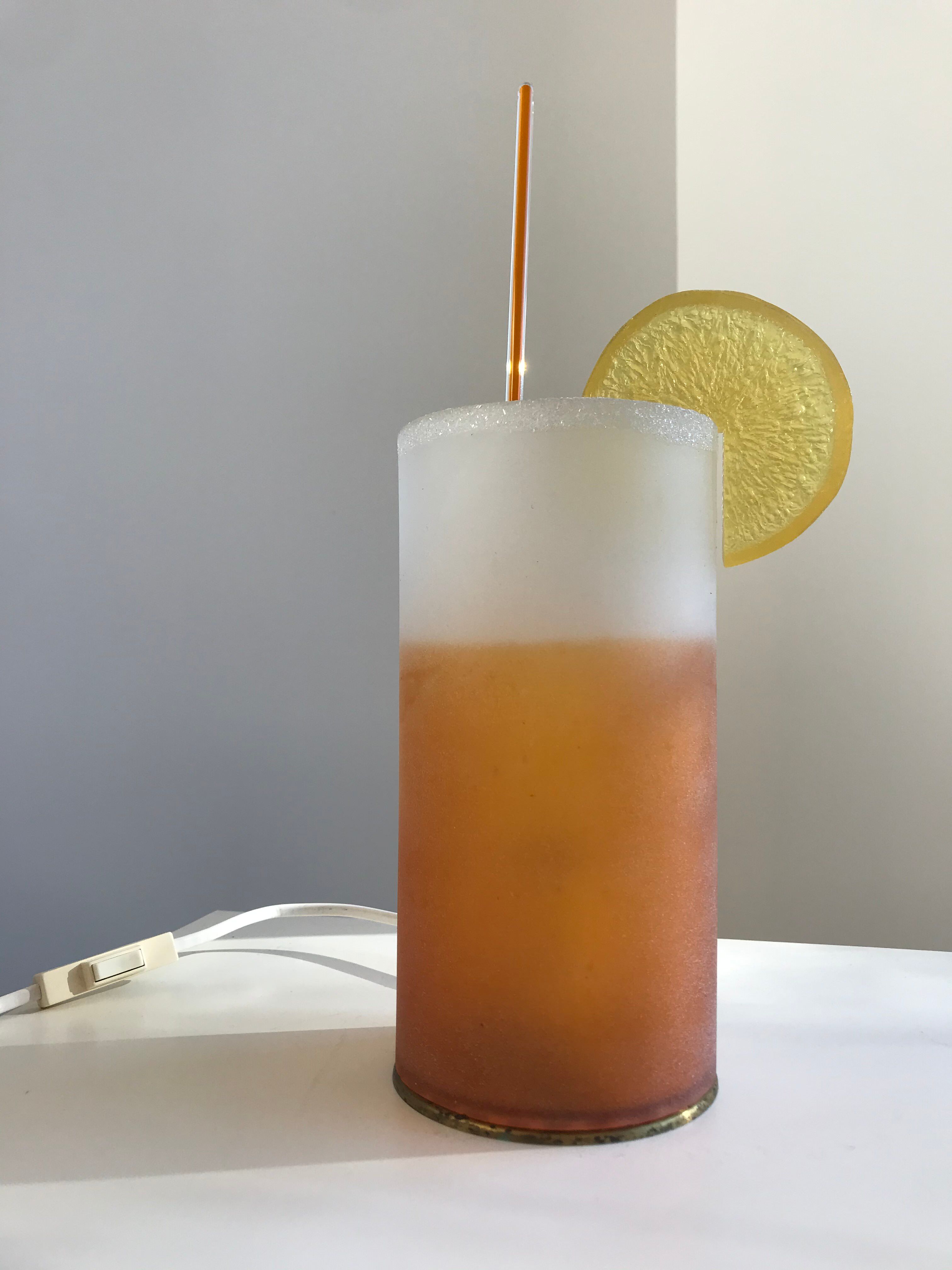 Vintage lamp "cocktail" 70s