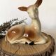Vintage ceramic deer