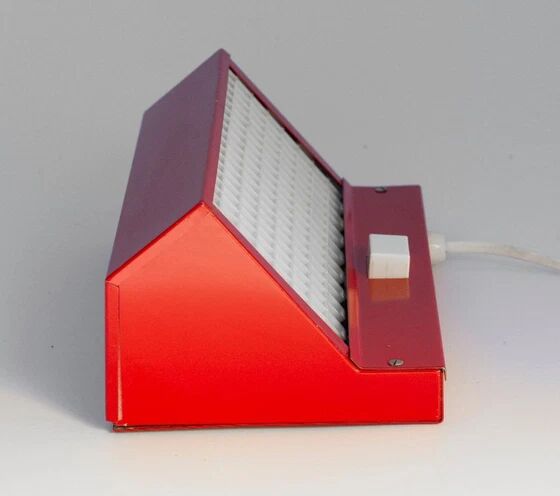 Red Elidus wall lamp designed by Hans-Agne Jakobsson - Sweden, 1970s
