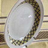 Plat rond creux Badonviller 1950